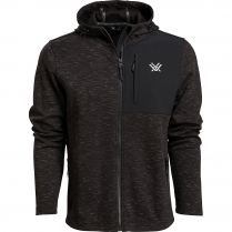 Vortex Full-Zip Hoodie: Black Horizon Seeker