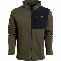 Vortex Full-Zip Hoodie: Forest Horizon Seeker