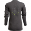 Vortex Women's LS T-Shirt: Charcoal Meridian Mountain