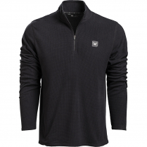 Vortex Microgrid Fleece: Black Yosemite Falls