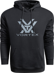 Vortex Hoodie: Black Everyday Core Logo