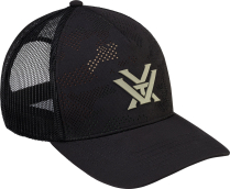 Vortex Cap: Black Through and Through Camo
