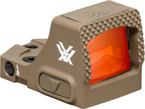 Vortex Defender: CCW 3 MOA Red Dot Sight - Tan