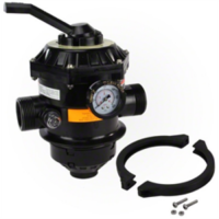 Pentair 1.5" Multiport 6 Position Valve (Requires Unions)