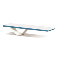 8' Frontier II Spring Diving Board Only - White