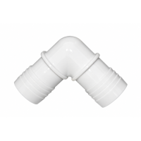 ABS 90&deg; Elbow Adaptor 1 1/2" Barbed X 1 1/2" Barbed
