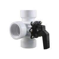 ABS 3-Way Valve 1 1/2" Thread