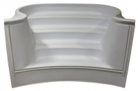 6'x9' Radius Bullnose Step Blue Stone