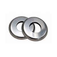 Stainless Steel 1.9" Inground Ladder Escutcheon (x2)