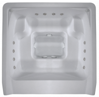 Spillover- Square Vanishing Edge Blue Granite