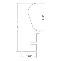 112&rsquo; Styrofoam Coping for Vinyl Liner Pools