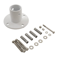 Aluminum Deck Slide Anchor w/Hardware - Each