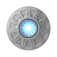 8" RETRO NICHE - GREY W/ARGON LIGHT (R8-GREY)