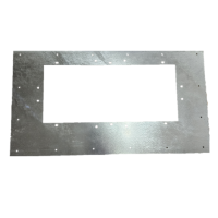 SP1085 Wide Mouth Steel Skimmer Cut-Out