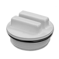 Hayward 1.5" All Purpose Plug w/O-Ring - White