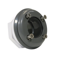Hayward Vinyl Return Fitting 2" - Dark Grey