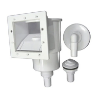 Small Mouth Above Ground Skimmer Kit - White