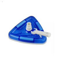 Deluxe See-Thru Triangular Blue Vacuum Head