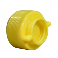 1-1/2" Threaded Winter Plug (Yellow)