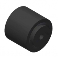 Door Holder, Black Rubber (119p1)