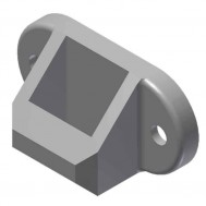 Keeper (Standard) for 514 P38 Spring Bolt-Ptd. (514p38)