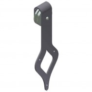 Flat Track Hanger, Decorative (800 lbs Capacity)