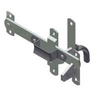 Large Swing Door Latch, -Zinc Plated