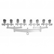 Sixteen Wheel Carrier, 1,000 lb. Capacity -Ptd.