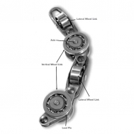 Conveyor Chain x 300' Length (6 pieces @ 50' each)