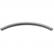 Horizontal Curve 18" R x 90 Deg. Hardened-Ptd. (2035HCx90)