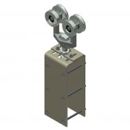 Hanger, Ball Bearing 2-1/2" to 3-3/4" Thick Door 2,500 Capacity