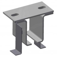 Cross Ear Bracket with Soffit Clips