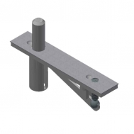 Top Pivot Door Assembly, Heavy Duty 11/16" Dia Pin