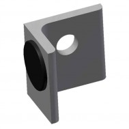 Track Stop, (RH)-Black (44H)