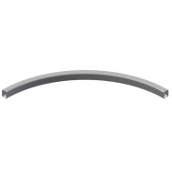 Spl. Horizontal Curve Track [RADIUS] x 8' Max-Ptd.