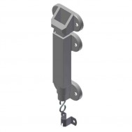 Heavy Duty Spring Bolt & Keeper