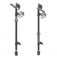 Cane Bolt 3/4" x 24" Spring Hold Up or Hold Down Assembly