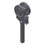 Two Wheel Ball Bearing Truck, 5/8 Pend.-Zinc (5p1976)
