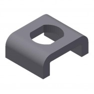 KEEPER: two wheel trolley swivel-Zinc (5B442)