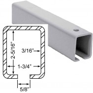 Track x 5'-0", 3/16"-SS #2b (5-5)