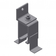 Sidewall Center Bracket w/ Soffit Clip