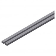 Flush Floor Track x 12', Bars Only-SS #4 (740)
