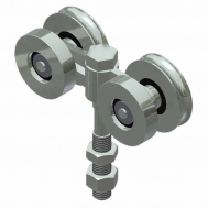 Truck, BB. 3/4" Pend. 1500lb Cap (Low Head)-Zinc (25B)