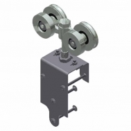 Hanger, 1,500 lb Capacity, for 2-1/4" to 3" Thick Doors