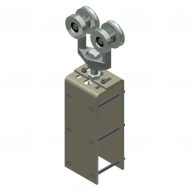 Hanger, Ball Bearing, 2,500 lb Capacity for 2-1/2" to 3-3/4" Thick Doors