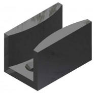 "U" Bottom Glass Guide