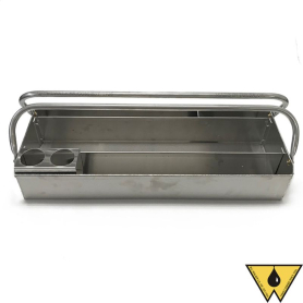 CASE CARRY GAGR EQUIP W/HOLDER FOR 2 PEAR SHAPED TUBES