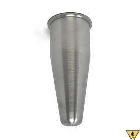 SHIELD FOR SHORT CONE TUBE WITH CUSHION AND FELT