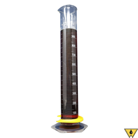 GRADUATED GLASS CYLINDER 1000 ML