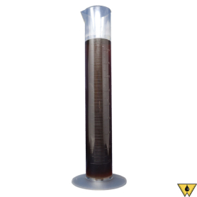 GRADUATED PLASTIC CYLINDER 1000 ML 2 X 17 INCHES 10 ML DIV.